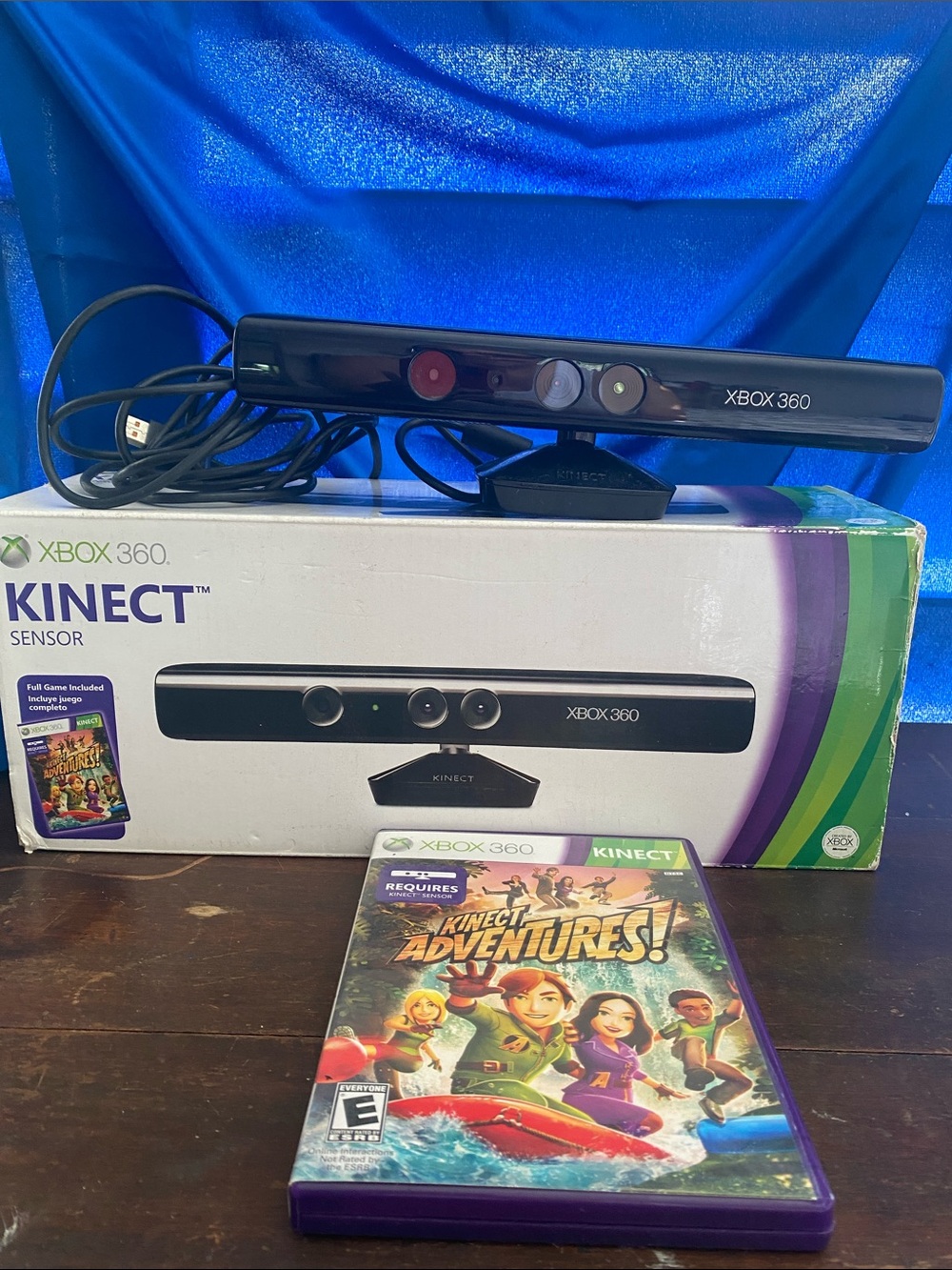 Microsoft Xbox 360 Kinect Sensor in Black